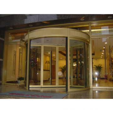 CN Luxury 2 Wings Automatic Revolving Door with Top Quality